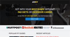 Desktop Screenshot of jcdfitness.com